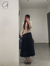 SWAYING 24 Autumn and Winter Low Round Neck Wool Bottoming Shirt SW-SW24AW1T22-TUO Camel SW24AW1T22